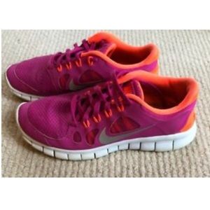 FIRM PRICE Pink Nike Free Run 5.0